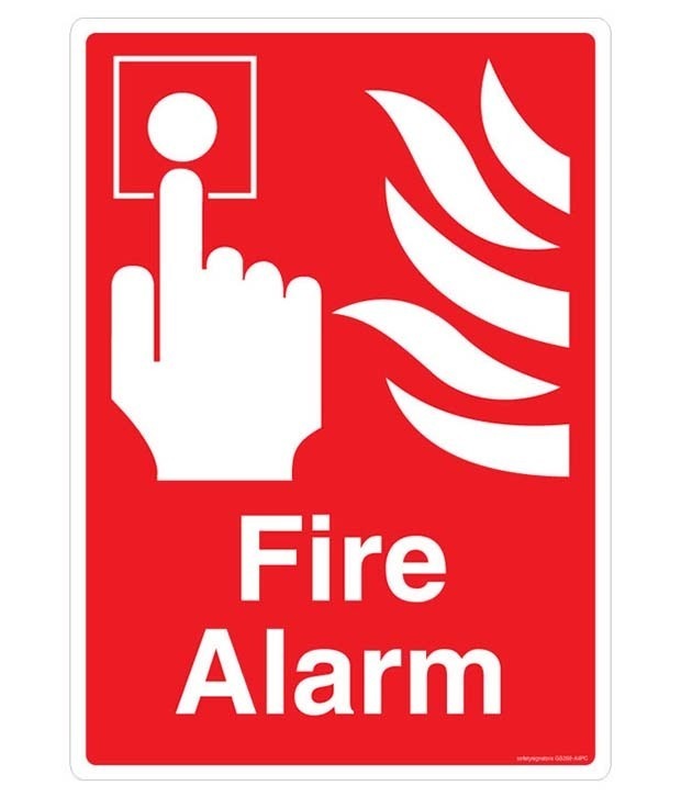 Fire Alarm Signages Boards