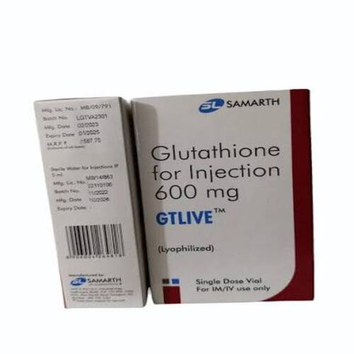 Glutathione 600 Mg Injection