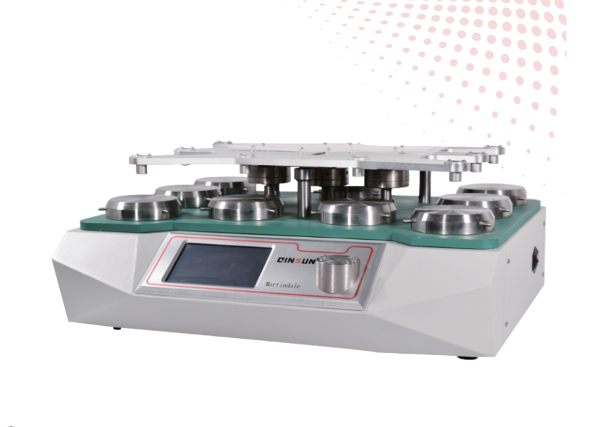 Martindale Abrasion And Pilling Tester - Stainless Steel, 660x500x300mm, Touch Screen PLC Control, Adjustable Pressure Weights