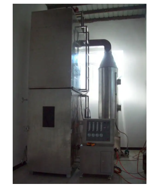 Bundle wire and cable burning test machine