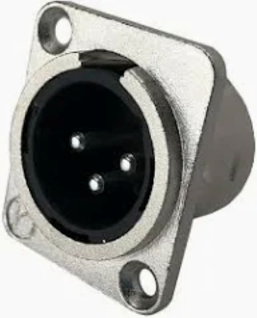 Plate Mount XLR Connector