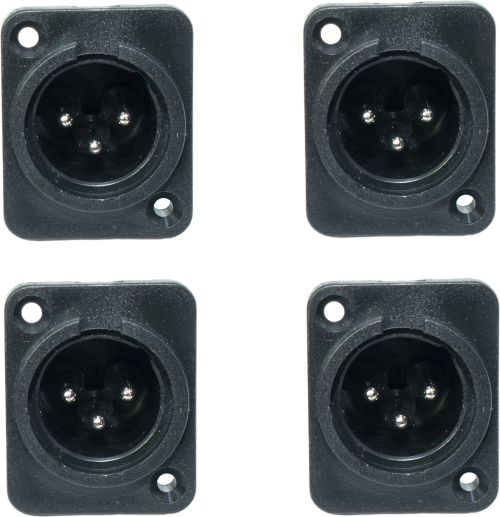 Plate Mount XLR Connector