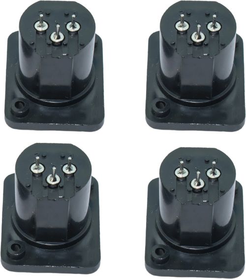 Plate Mount XLR Connector