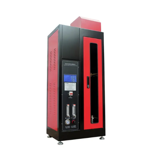 Electrical bushing flame retardant tester