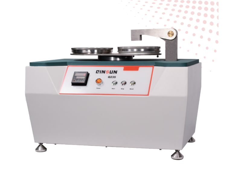 Circular Locus Pilling Tester - Steel and ABS, 550x400x360 mm, Digital Control | Motor-Driven Rotary Plate, Adjustable Speed and Cycles, Tests 4 Specimens