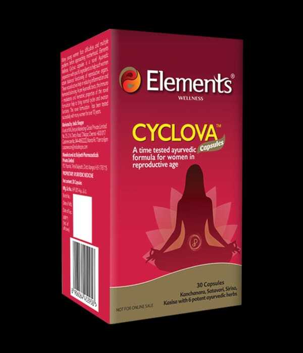 Elements Wellness Cyclova Capsules
