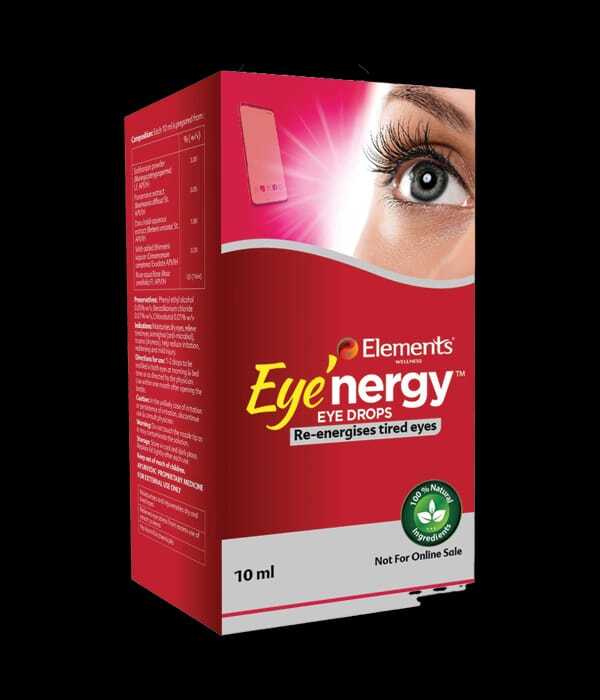 100ml Elements Wellness Eye Energy Drops