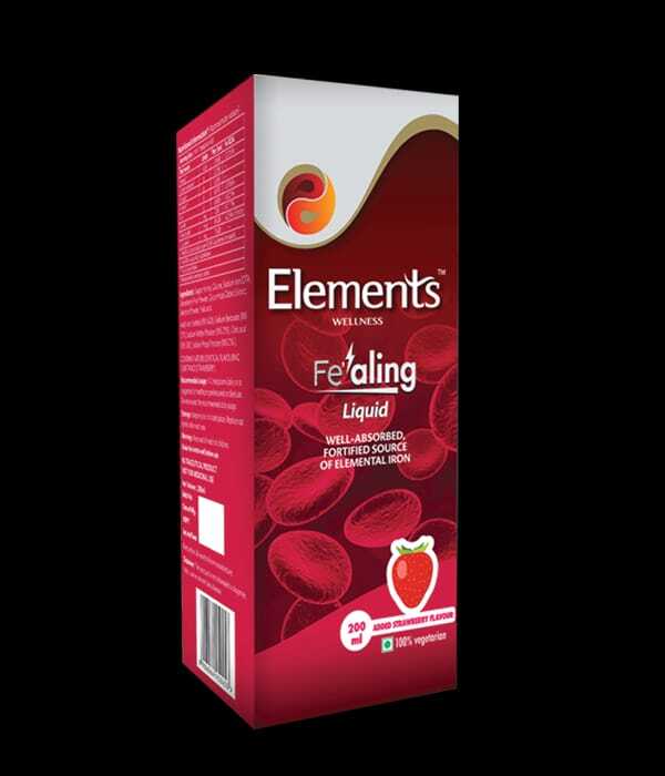 200ml Elements Wellness Fealing Liquid Iron Syrup