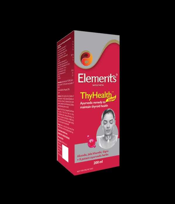 200ml Elements Wellness Thyhealth Liquid Syrup