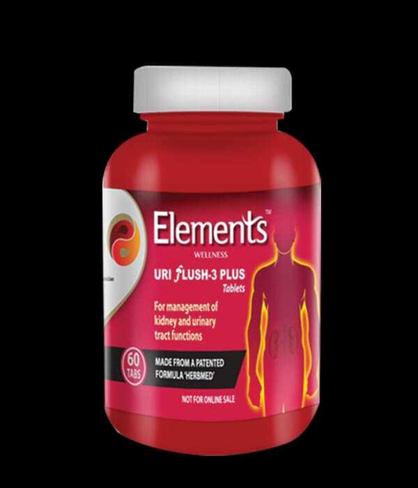 Elements Wellness Uri Flush-3 Plus Tablets