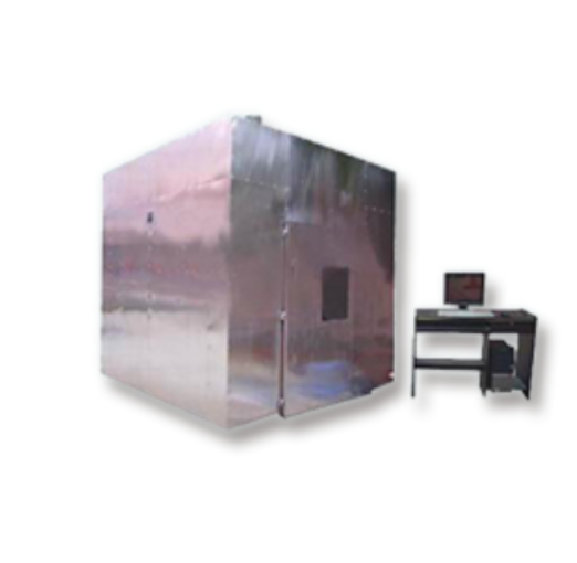 Cable and fiber optic cable line integrity combustion testing machine