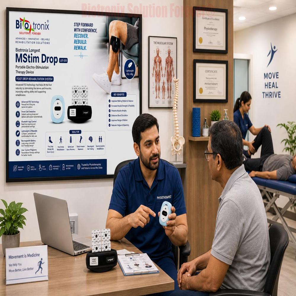 Advanced Foot Drop Rehabilitation Device for Neurological Recovery