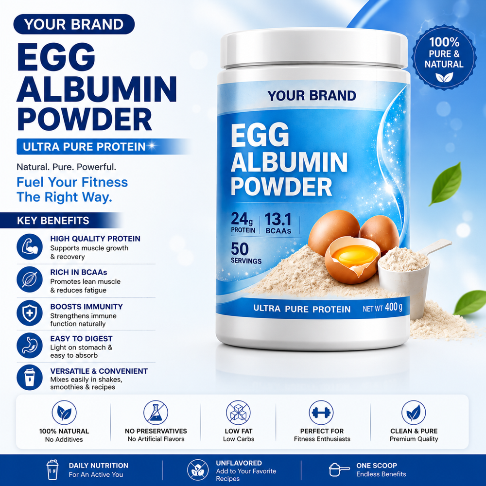 Egg White Albumin Protein Powder