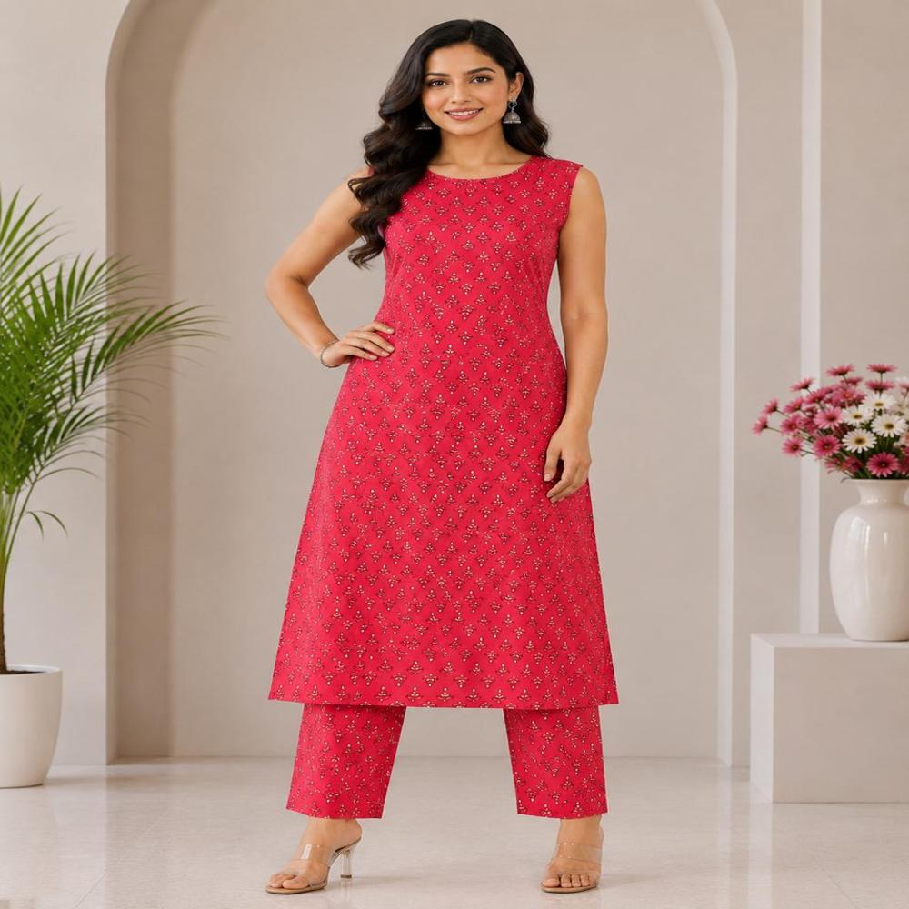 women sleeveless /half sleeve premium kurti