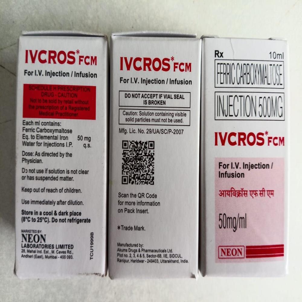 IVCROS FCM 500MG/10ML
