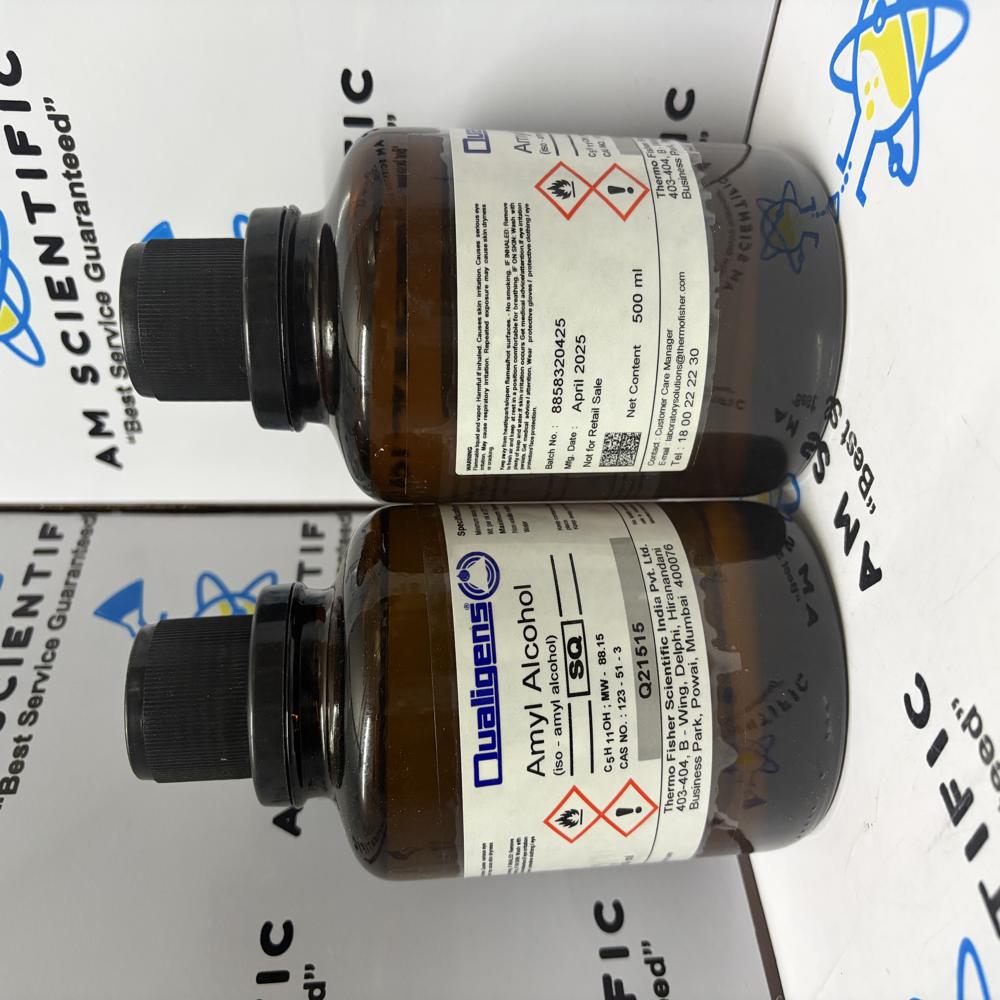 Iso Amyl Alcohol Qualigens 500ml