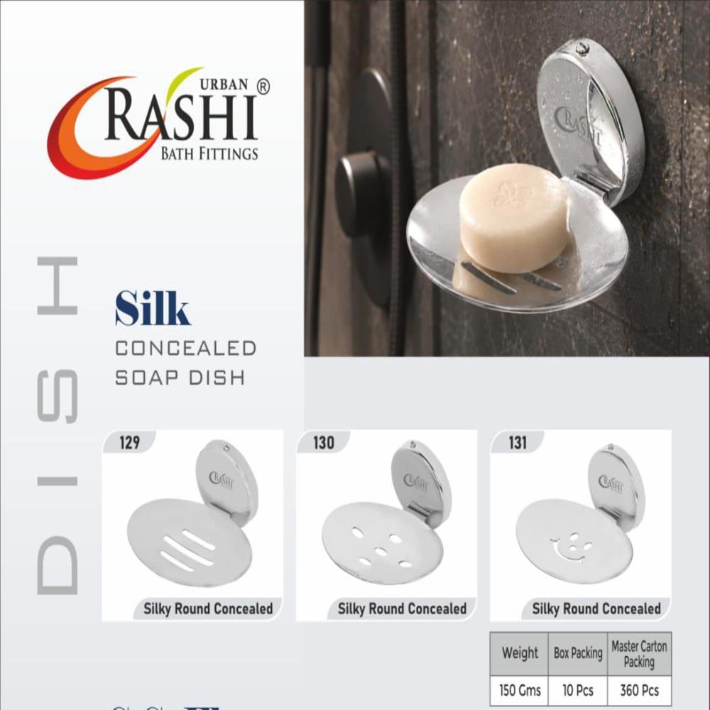 Silky Concealed Soap Dish - Color: Silver