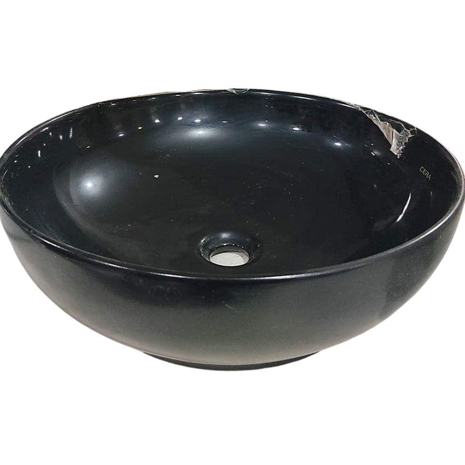 Black Vessel Table Top Wash Basin