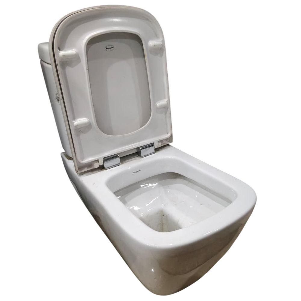 Ceramic White Western Commode