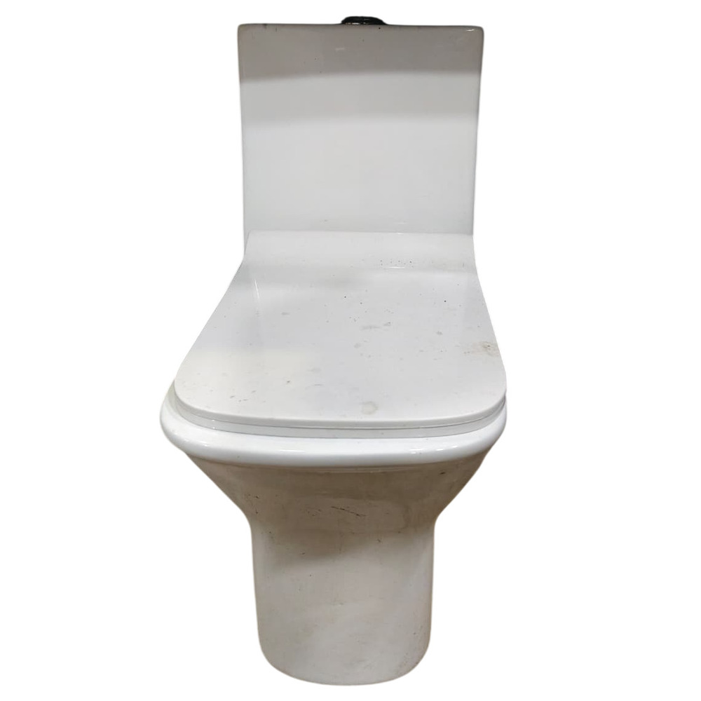 One Piece Rimless Western Commode