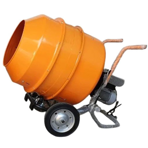 Semi-Automatic Concrete Mixer Machine
