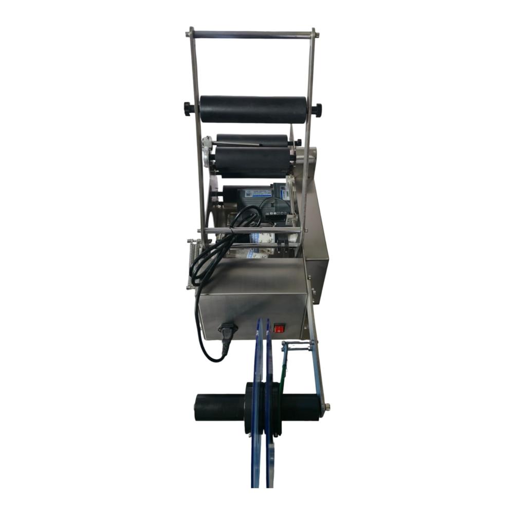 semi automatic round bottle labelling machine