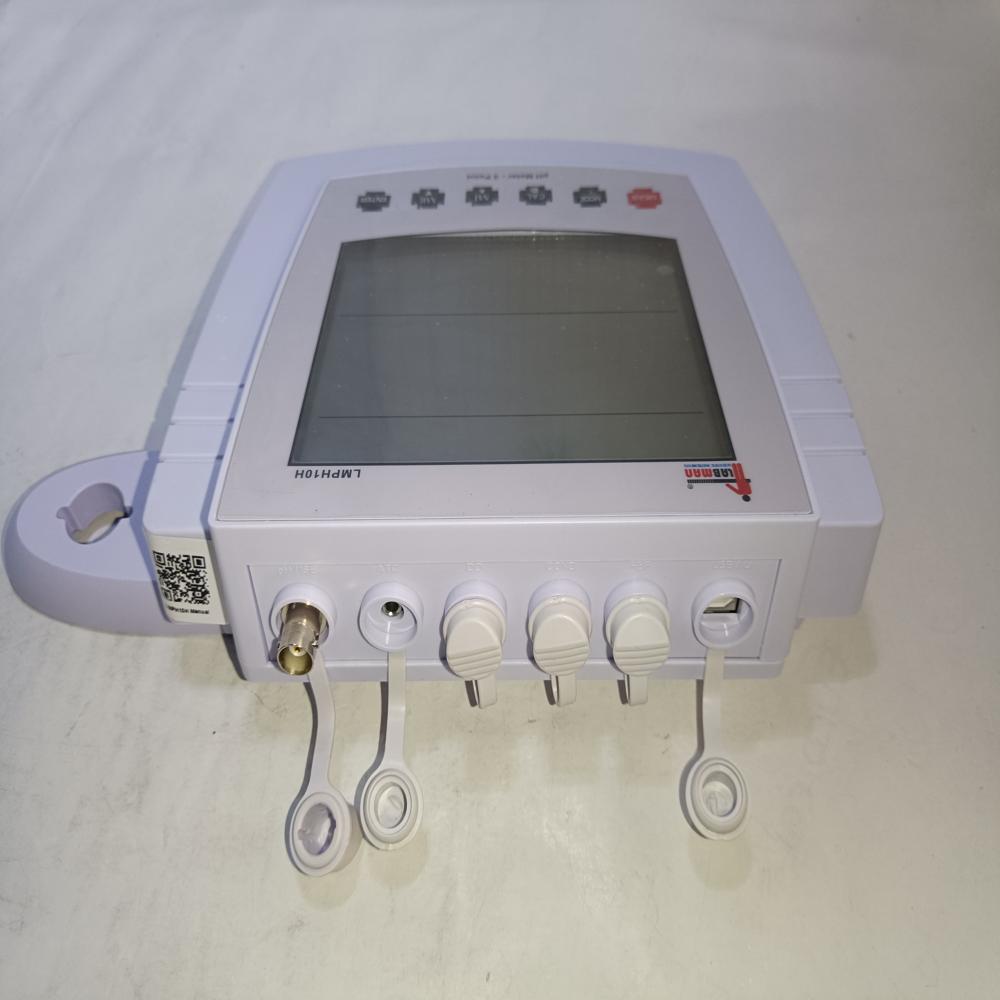 Ph Meter - Model Lmph-10, 3 Point Calibration | White, Table Top Design For Lab And College Use, 220vac/50hz