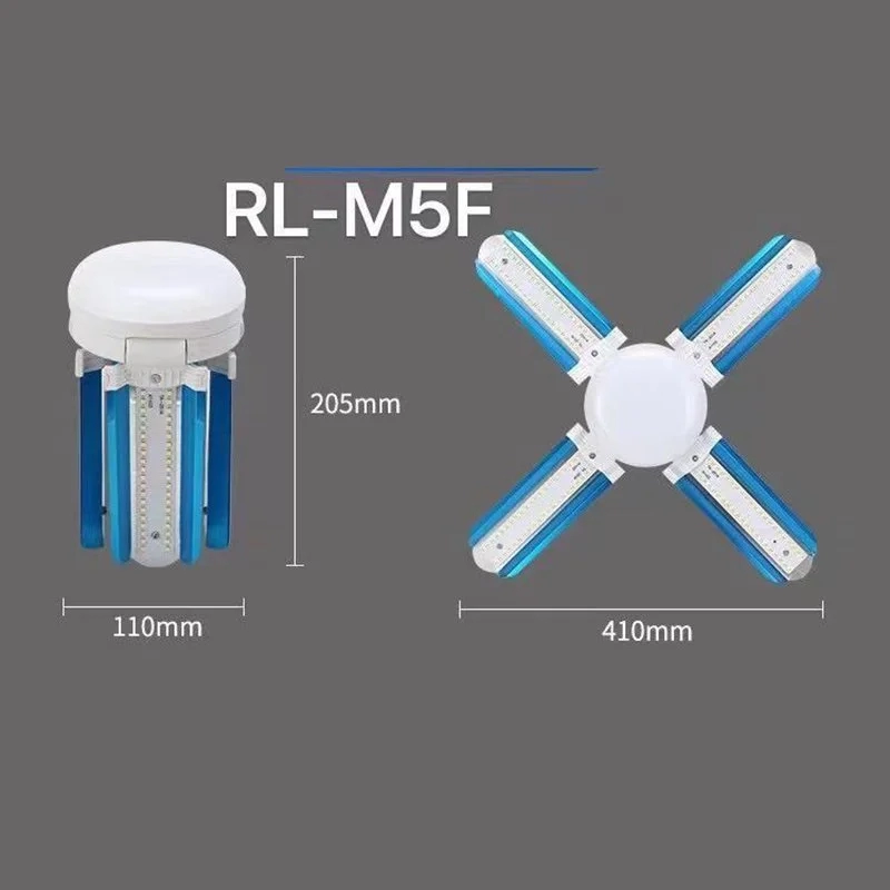 Rock Light Rl-M5F Ac Fan Bulb - Color: Multi Color
