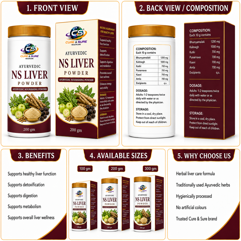 Ayurvedic Ns Liver Powder Third Party Manufacturing