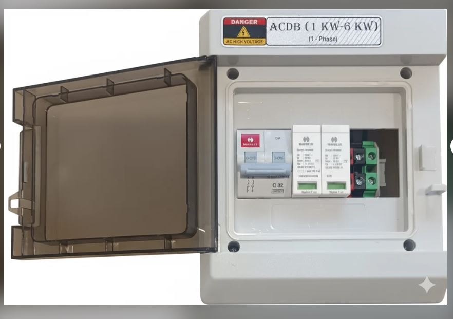 ACDB and DCDB HAVELLS(MCB) - ELMEX(SPD) WITH PREMIUM BOX( 1 PHASE ,1 in 1 out)