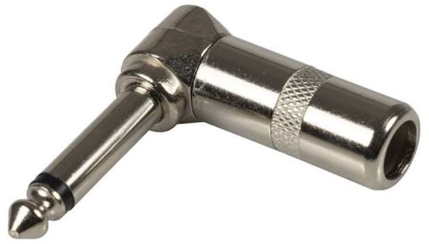 Angular Metal Phono Jack