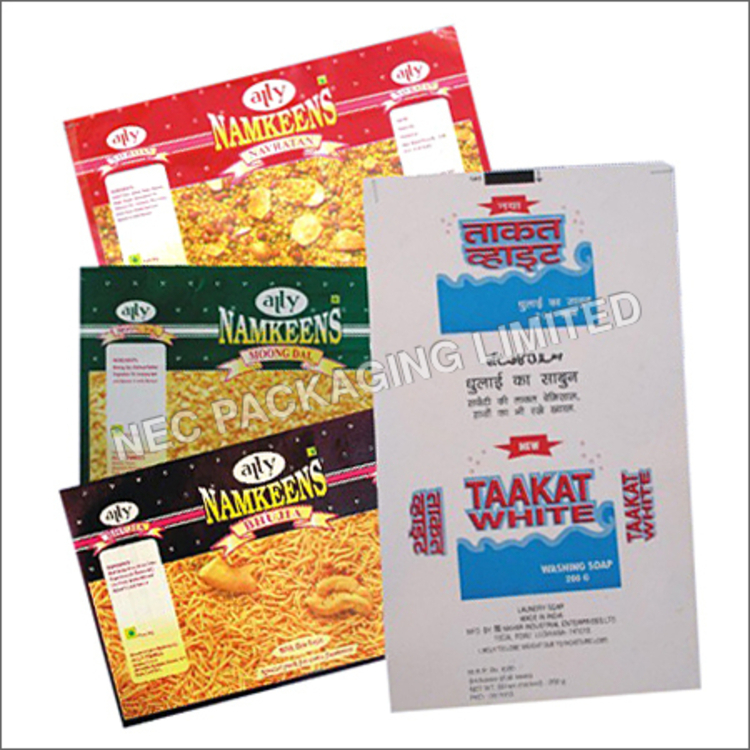 Laminated Pouches - Multilayer Film, Customizable Dimensions, Various Colors , Puncture Resistant & High Tear Strength For Food And Pharmaceutical Packaging