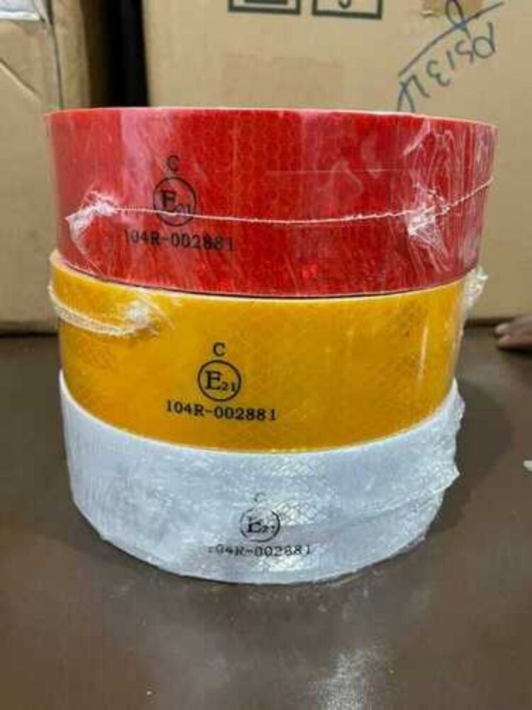 E21 Reflective Tape - Size: Standard Roll Dimensions (Approx. Width: 2 Inches)