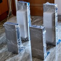 Magnetic Sheet Floater - Color: Blue/grey (custom Finishes Available)