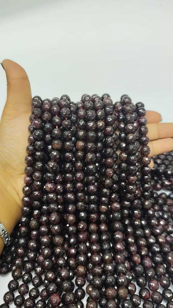 6 MM Garnet Cutting Gem Stone