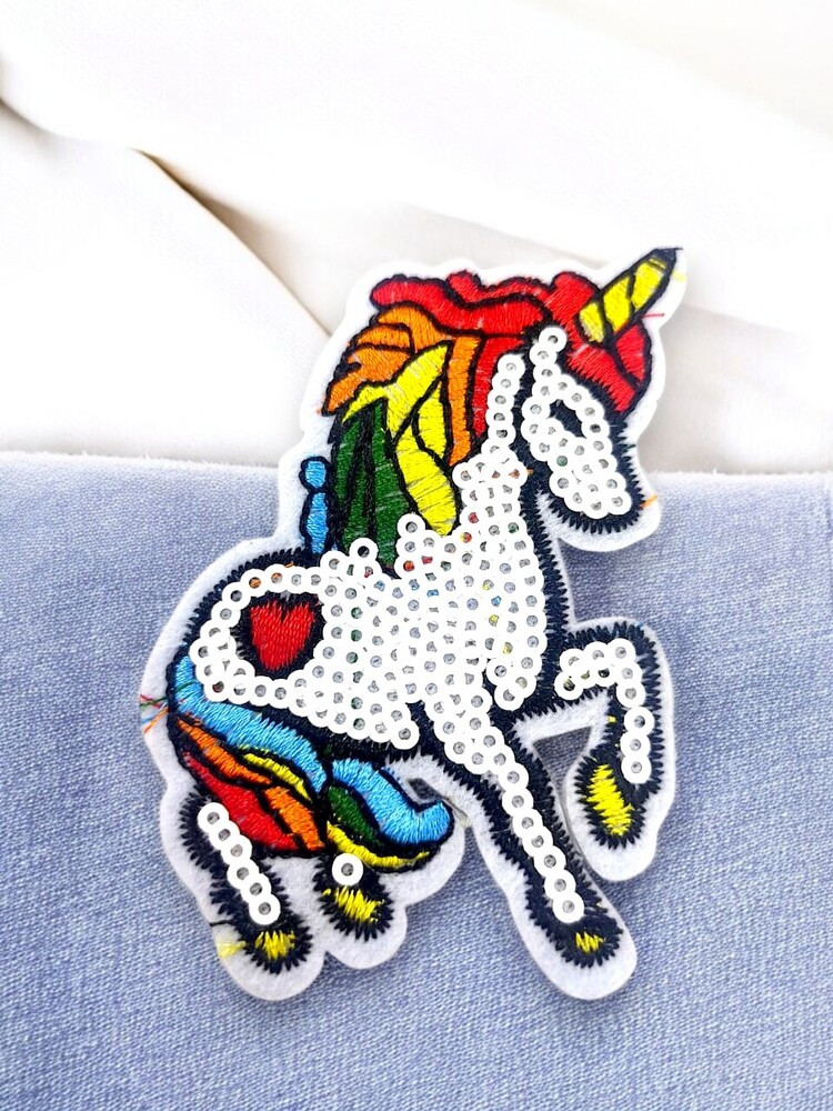3.5 Inch Unicorn Patch