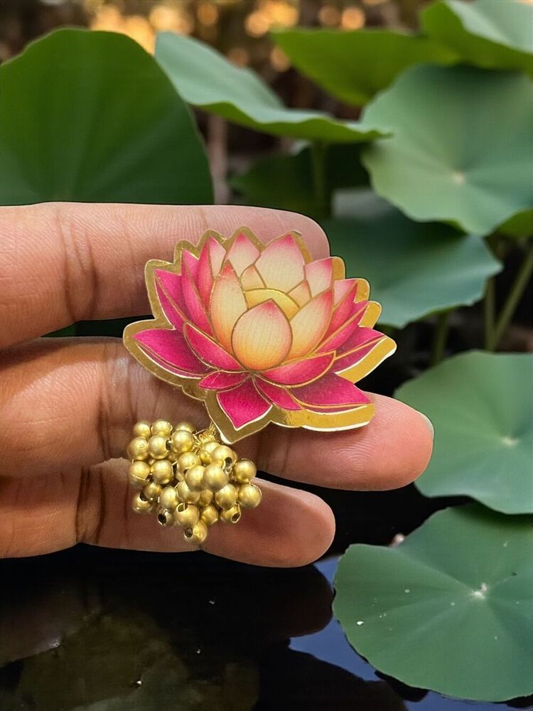 Lotus Brooch
