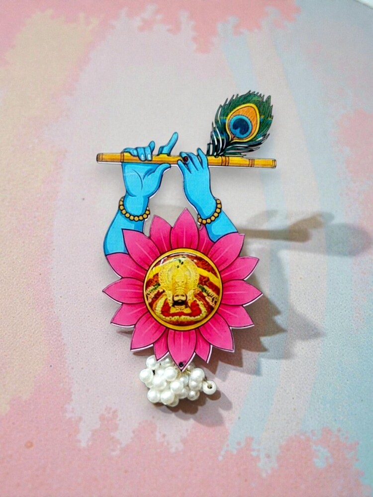 MDF Brooch