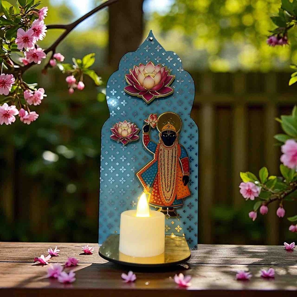 Shreenath Ji Blue Diya