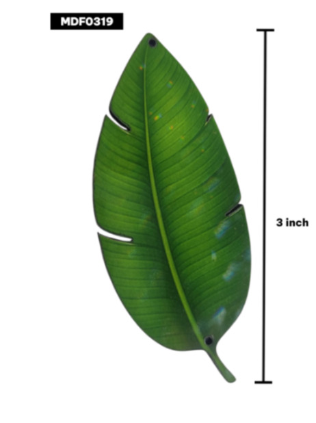 3 Inch Banana Leaf
