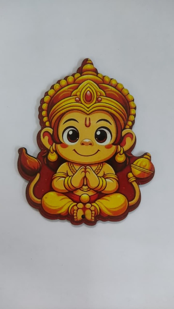 3 Inch Little Hanuman MDF Cutout