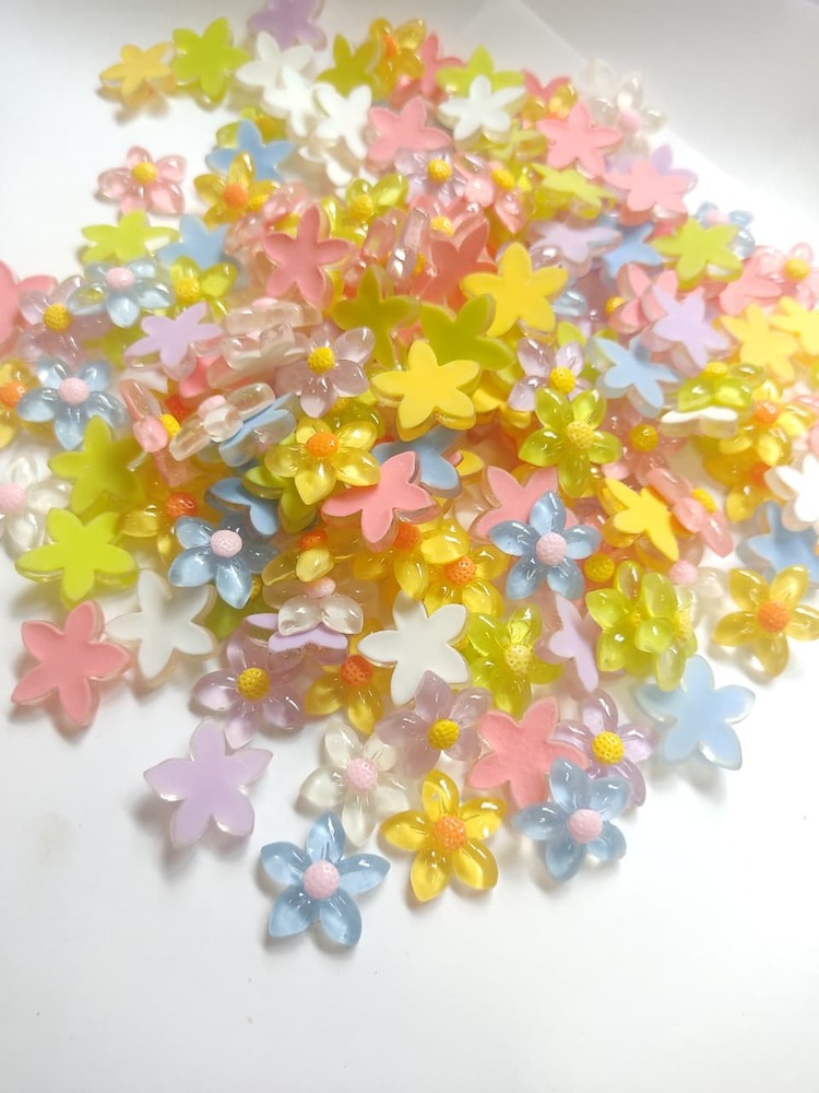 Flower Motif Pack Of 25