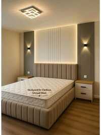 Custom Upholstered Bed