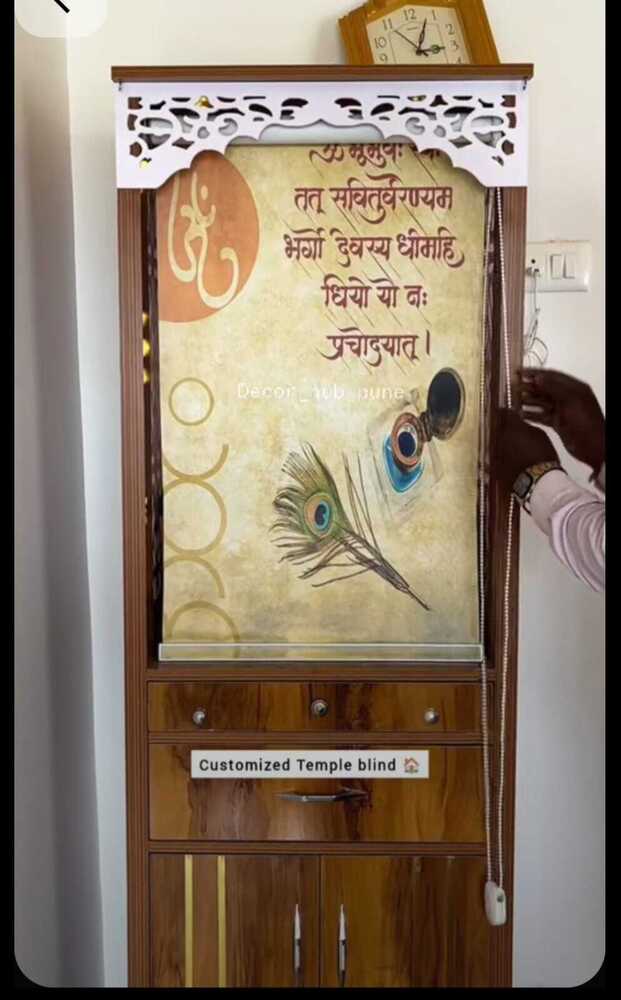 कस्टम लकड़ी का मंदिर
