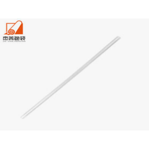 Eco Biodegradable Individually Wrapped Compostable Disposable Clear PLA Bubble Tae Straw For Drinks Iced Coffee Milkshake