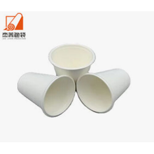Biodegradable Eco-friendly Bubble Tea Milkshake Bagasse Pulp Paper Coffee Cup