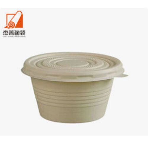 Biodegradable 4oz Tasting Cup Disposable Sauce Box Made of Corn Starch for Parties