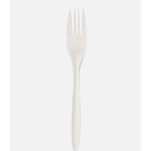 Food Grade 6 Inch corn starch fork Cutlery Set Biodegradable Cornstarch Cutlery Disposable Fork