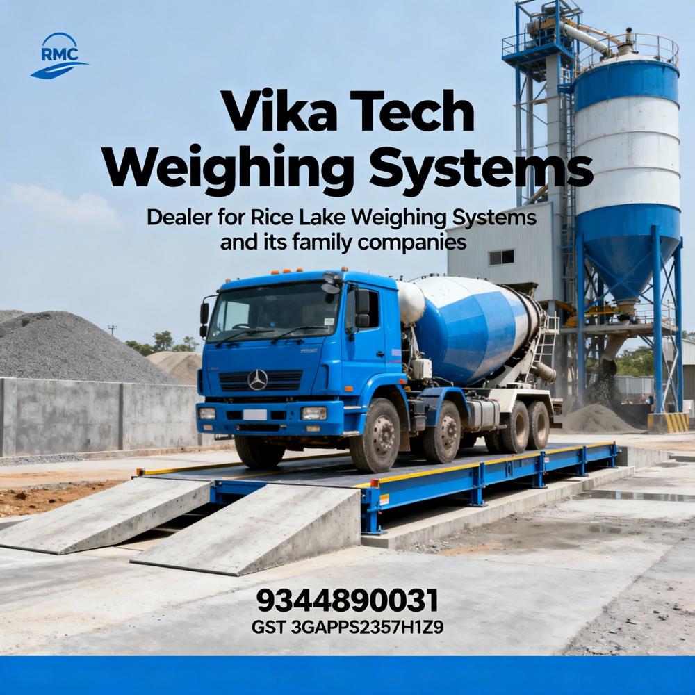 80ton 9mtr Concrete Site Fabrication Truck weighbridge