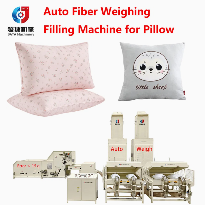 Fiber Pillow Filling Machine Polyester Fibre Opening Carding and Cushion Stuffing Machine